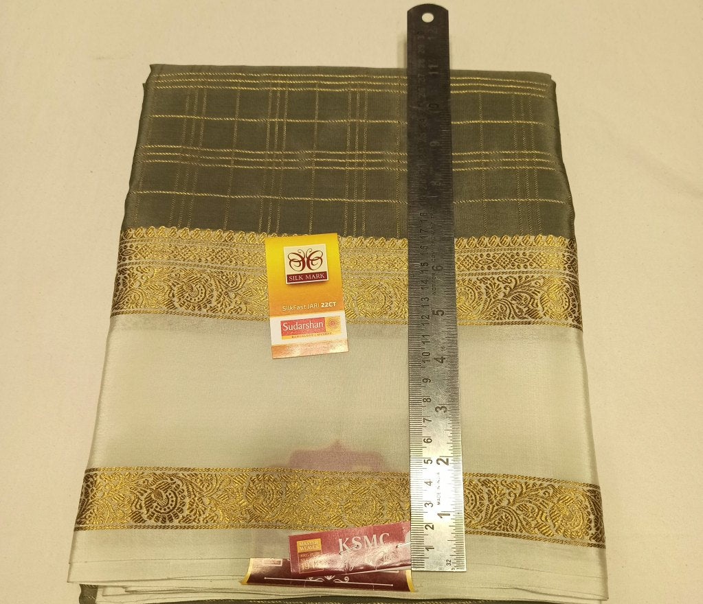 Pure Mysore Silk Saree.