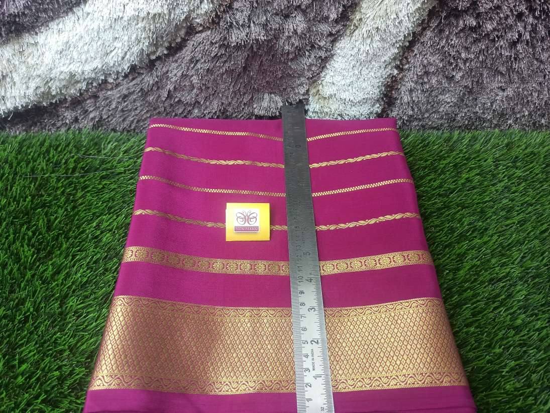 Pure Mysore Silk Saree.