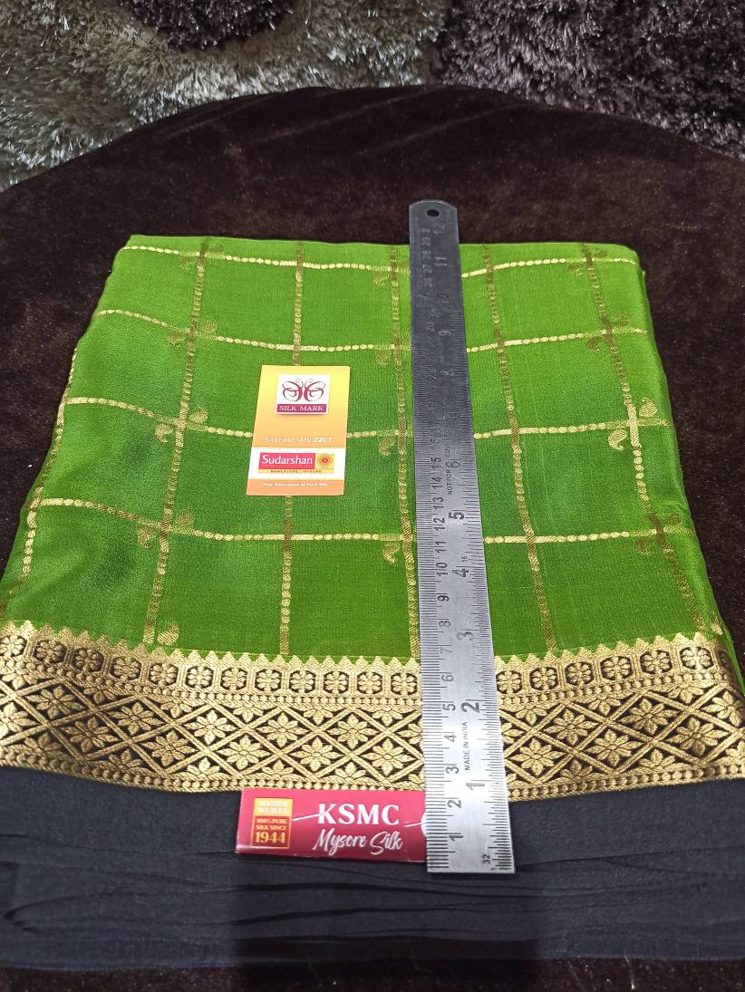 Pure Mysore Silk Saree.