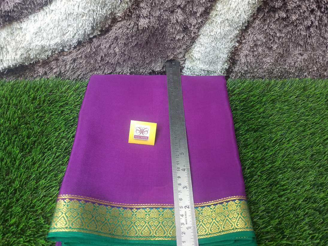Pure Mysore Silk Saree (60 Grams )