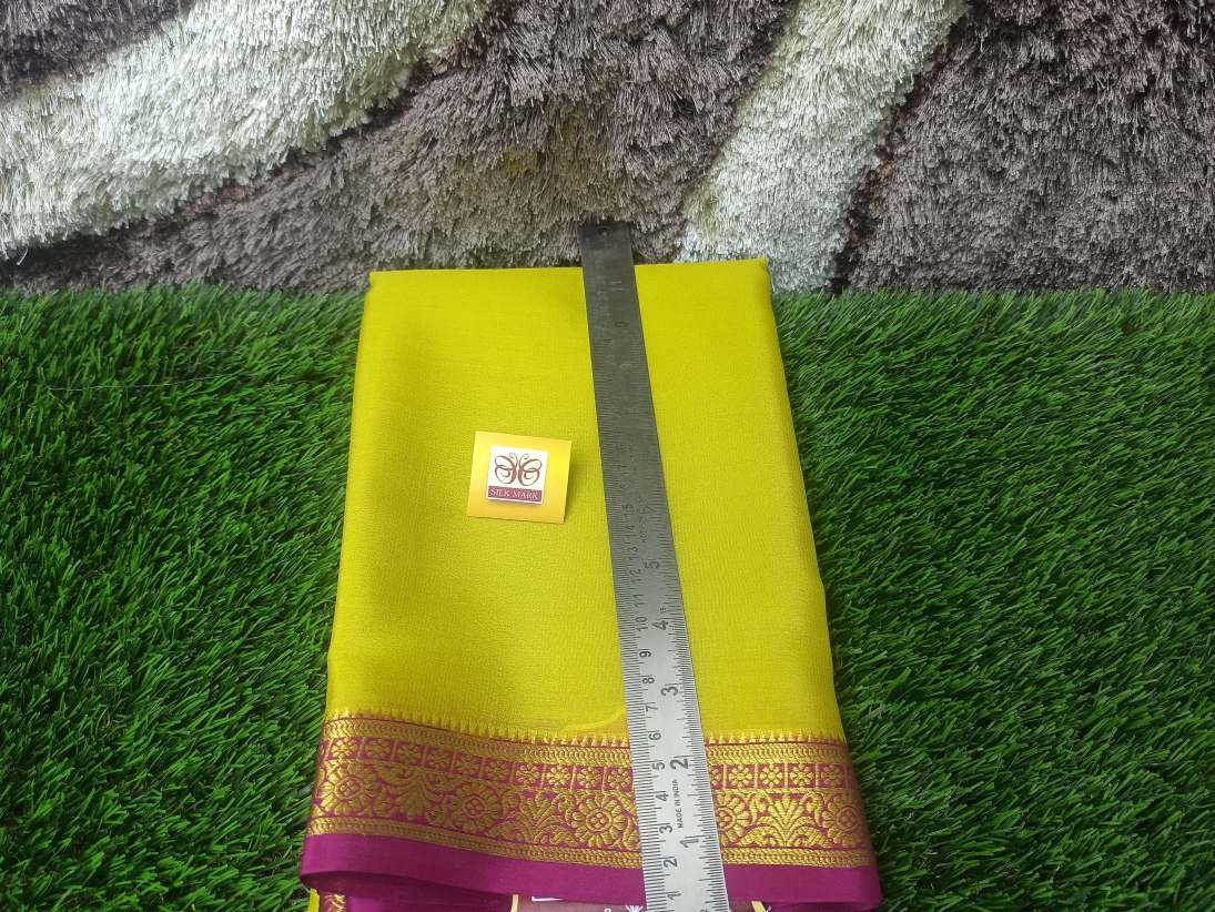 Pure Mysore Silk Saree (60 Grams )