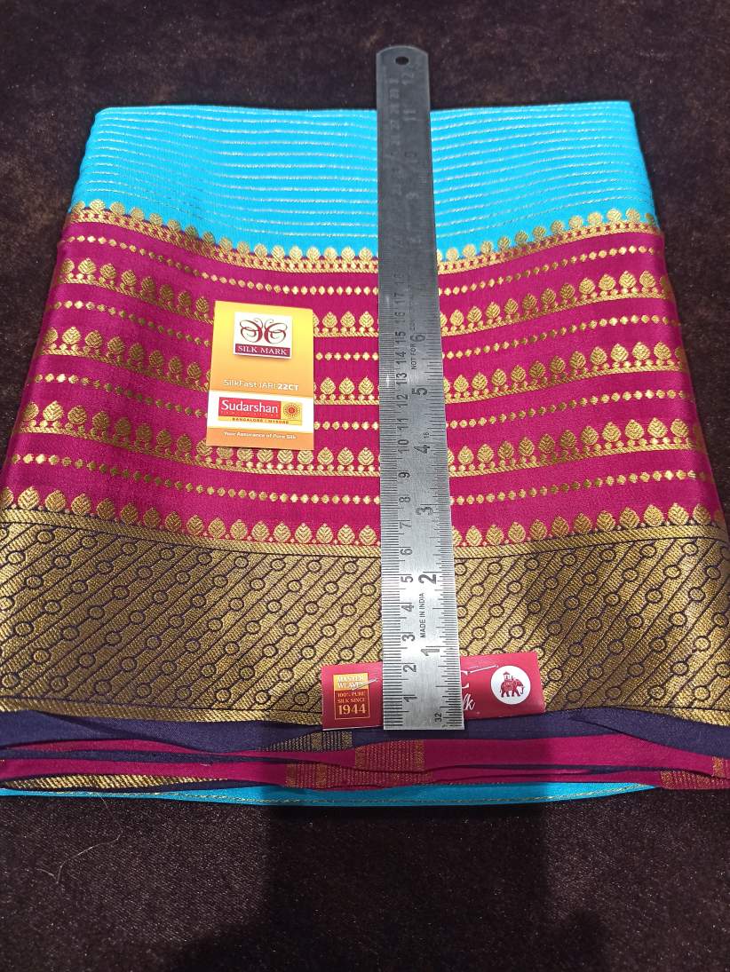 Pure Mysore Silk Saree.