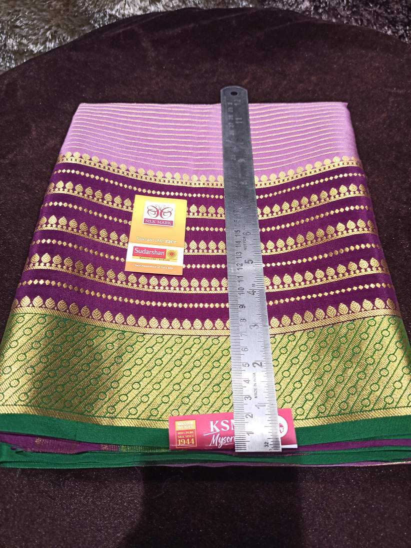 Pure Mysore Silk Saree.