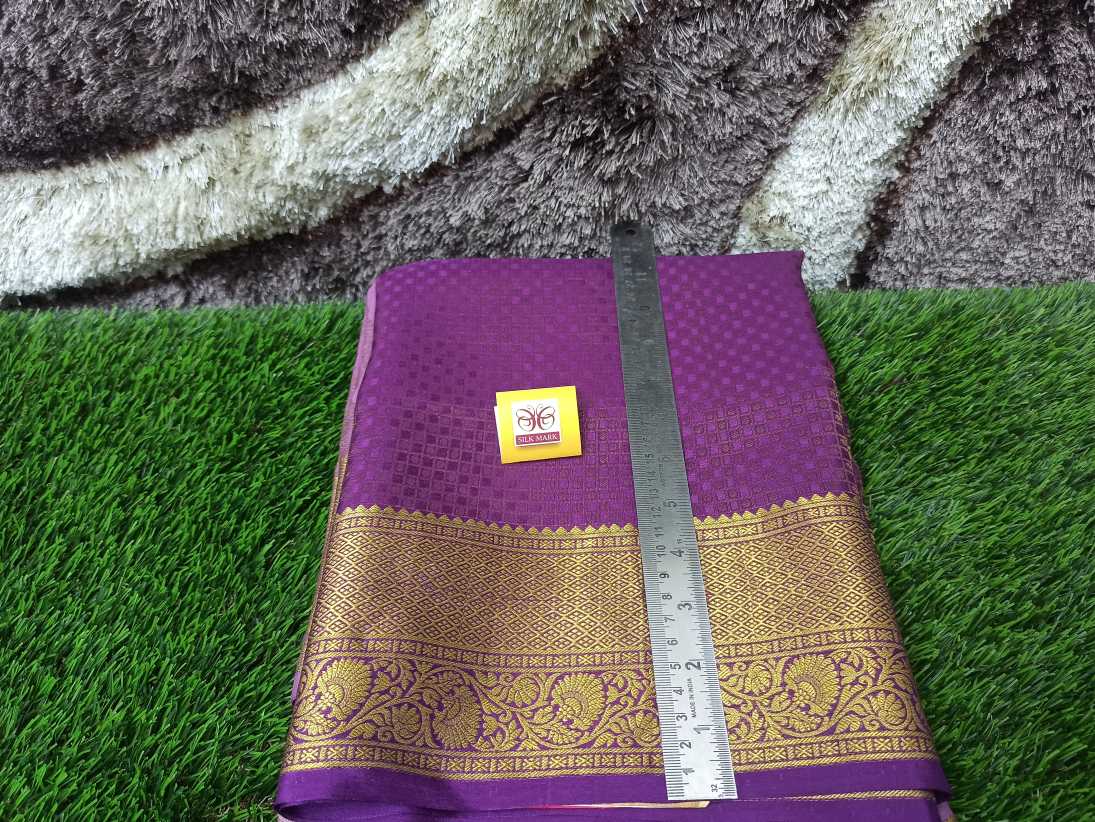Pure Mysore Silk Saree.