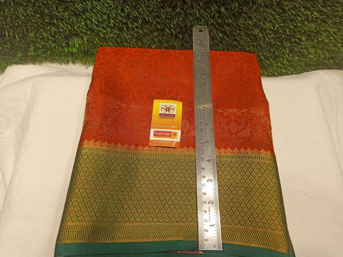 Pure Mysore Silk Saree.