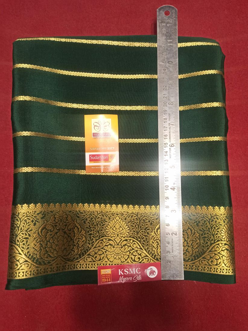 Pure Mysore Silk Saree.