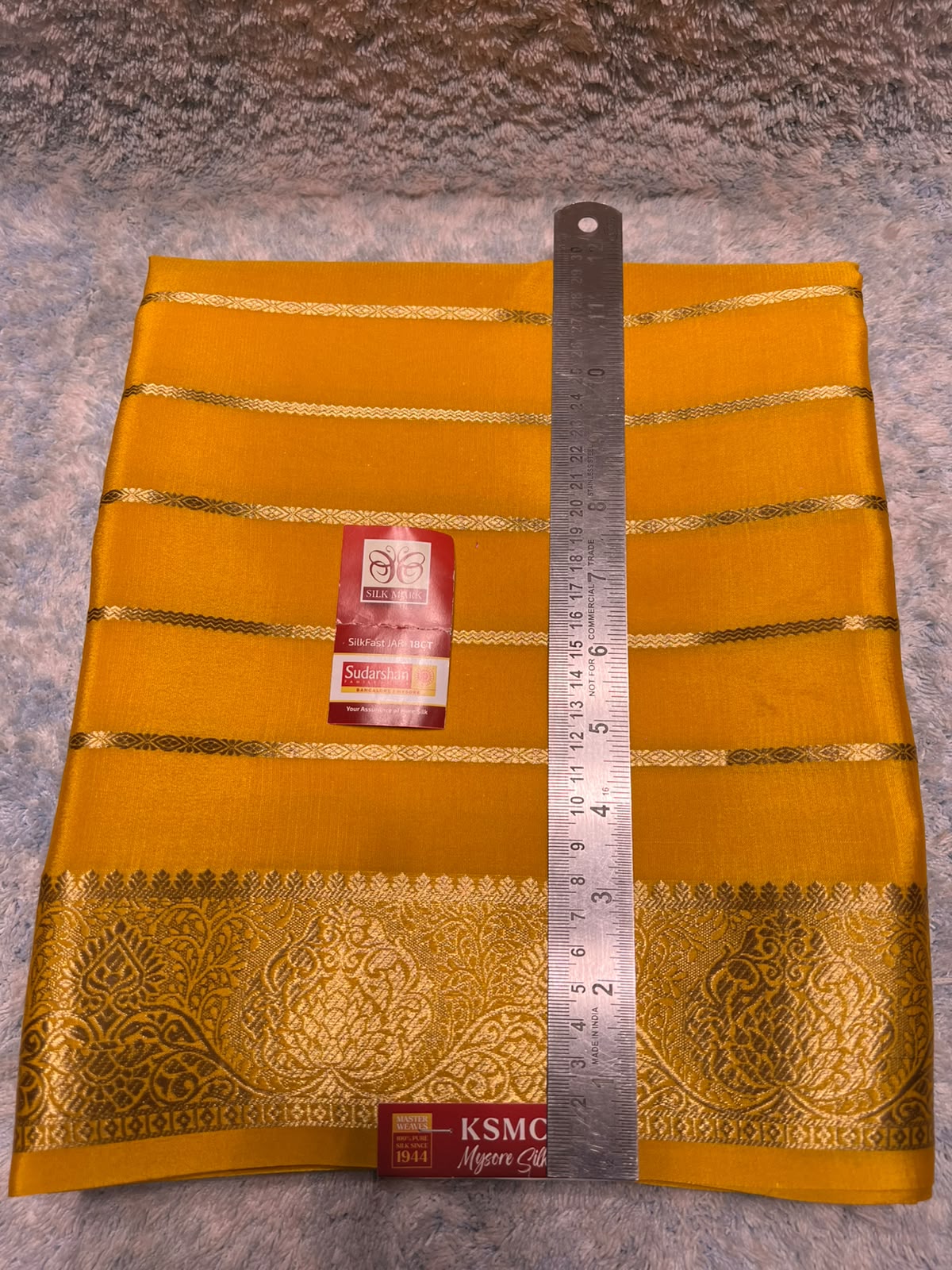 Pure Mysore Silk Saree.