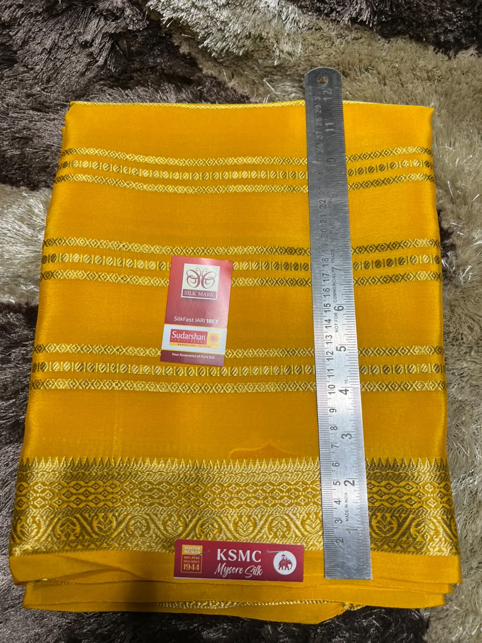 Pure Mysore Silk Saree.