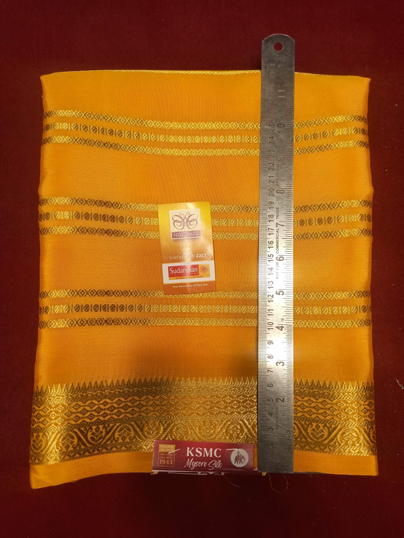 Pure Mysore Silk Saree.