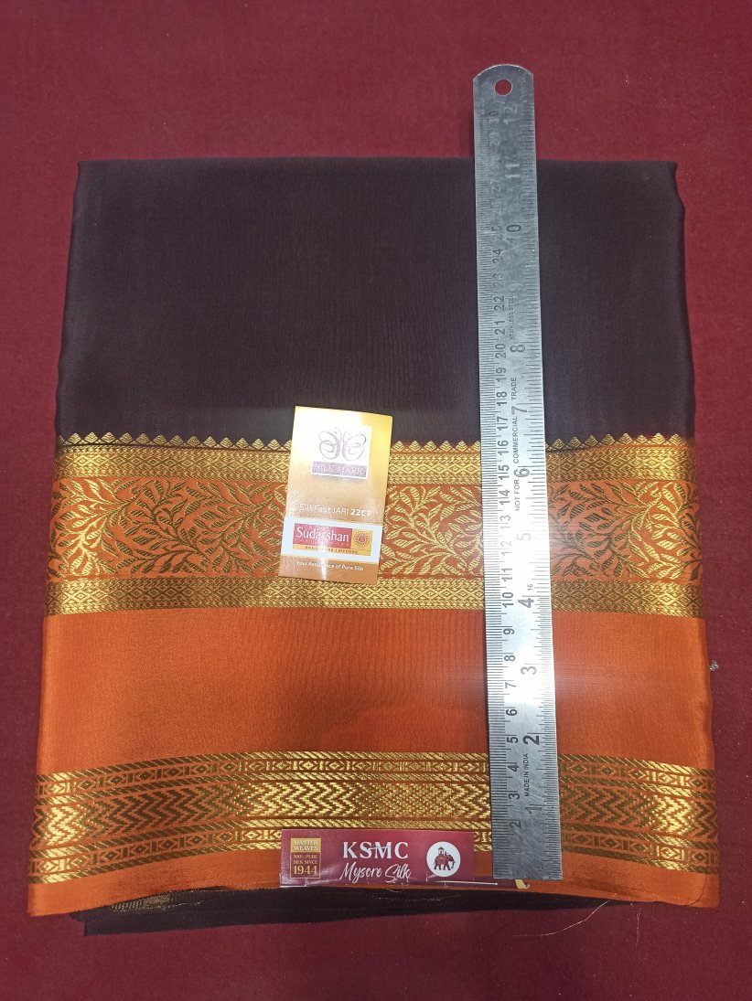 Pure Mysore Silk Saree.