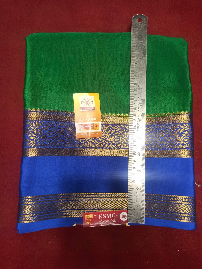 Pure Mysore Silk Saree.