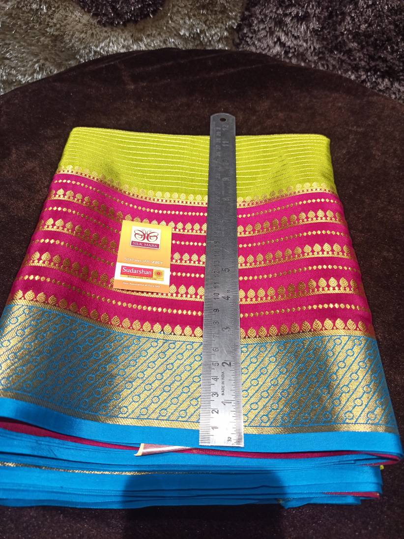 Pure Mysore Silk Saree.
