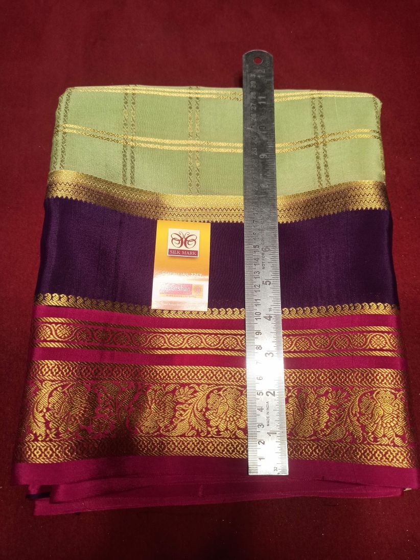 Pure Mysore Silk Saree.