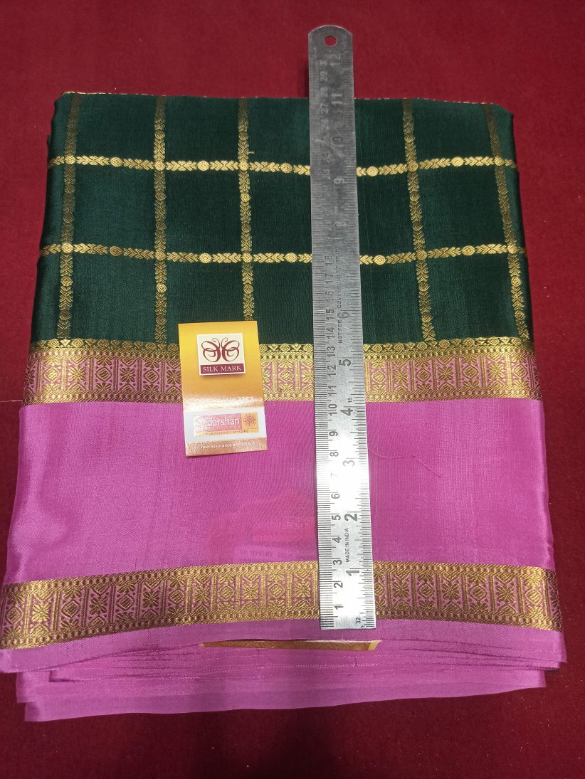 Pure Mysore Silk Saree.