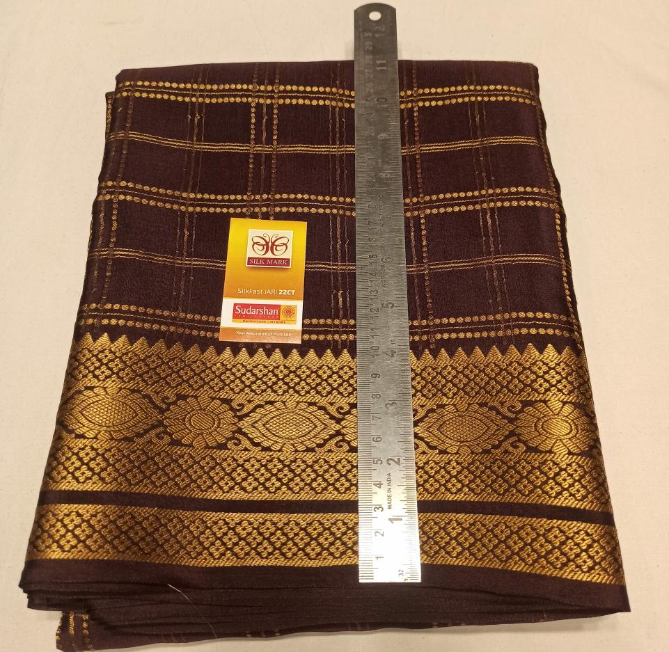 Pure Mysore Silk Saree.