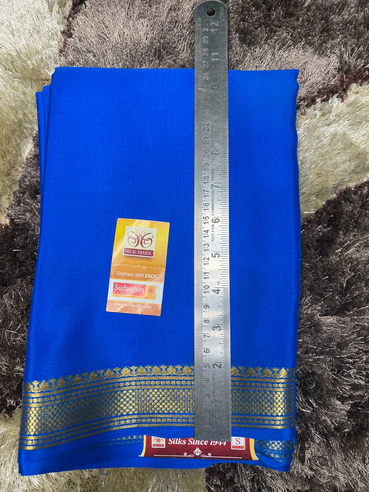 Pure Mysore Silk Saree ( 60Grams )