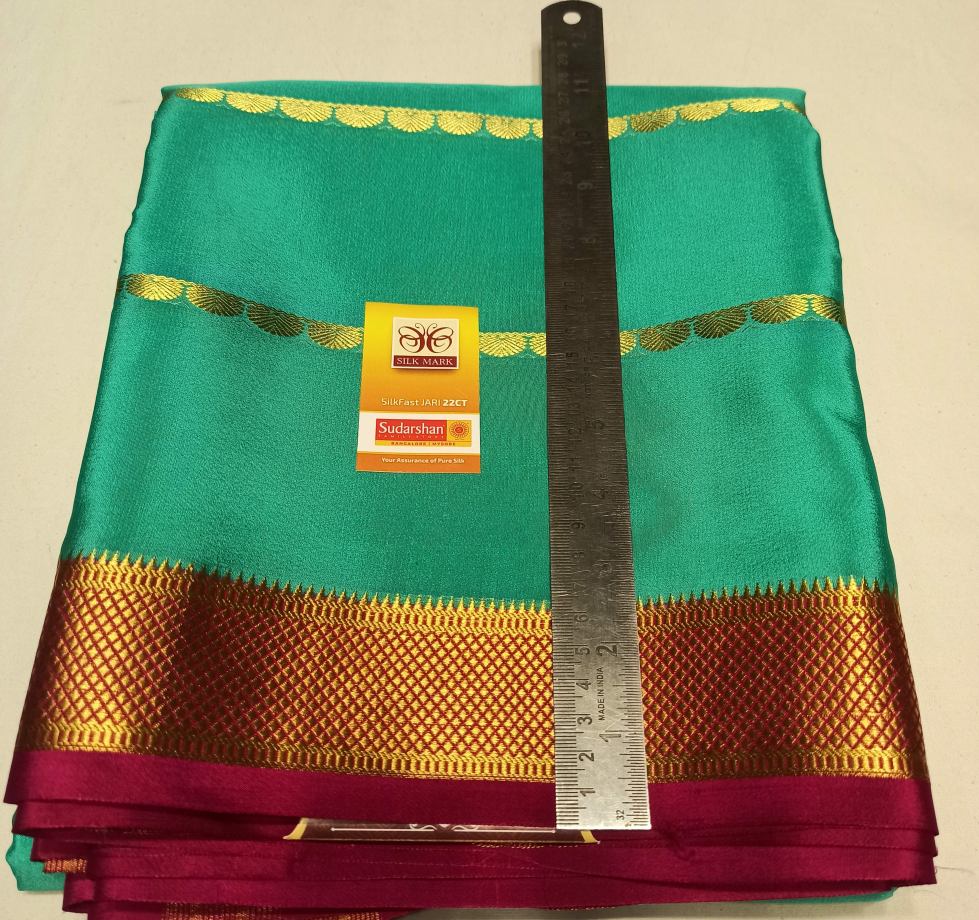 Pure Mysore Silk Saree.