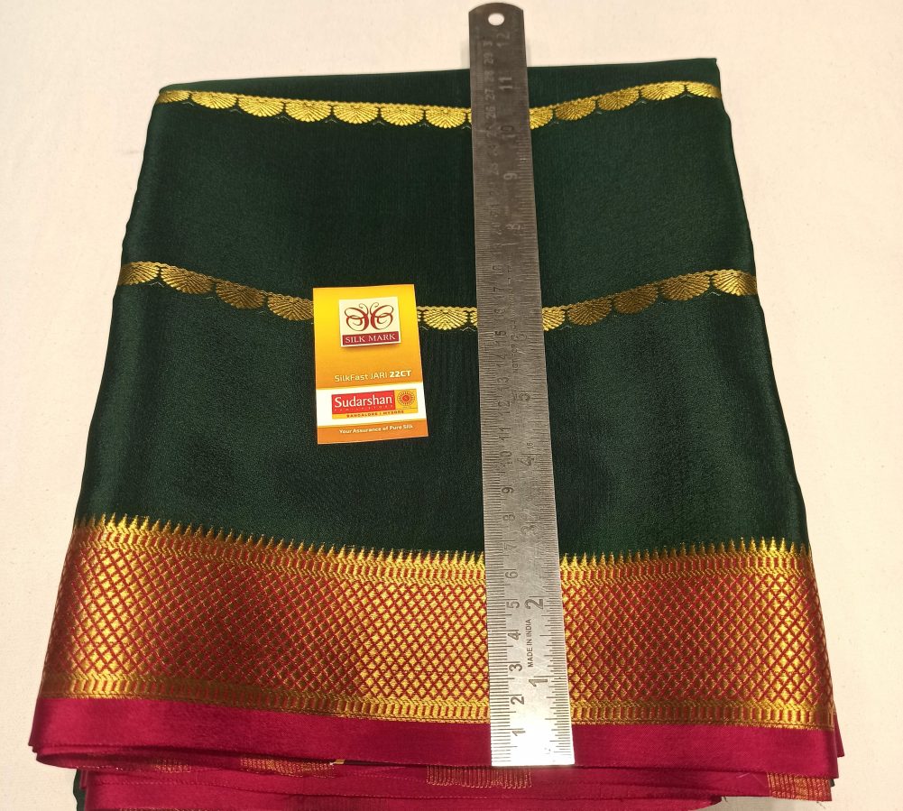 Pure Mysore Silk Saree.
