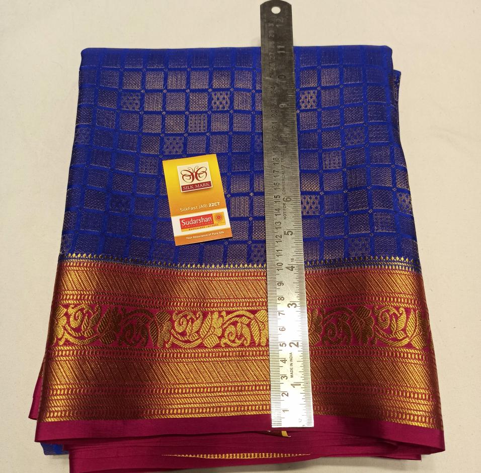Pure Mysore Silk Saree.