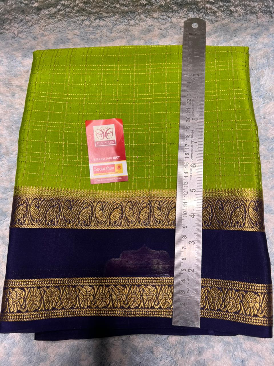 Pure Mysore Silk Saree.