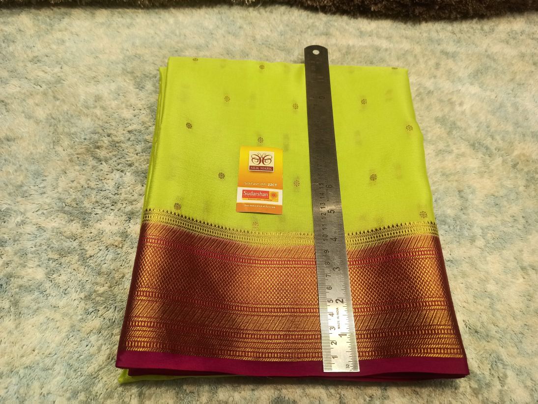 Pure Mysore Silk Saree.