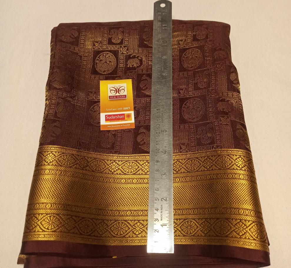 Pure Mysore Silk Saree.