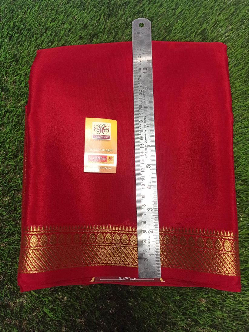 Pure Mysore Silk Saree.