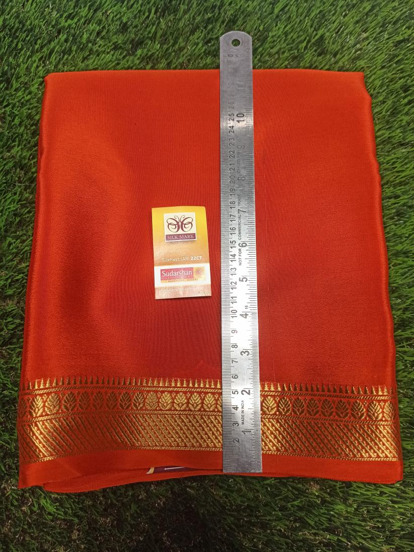 Pure Mysore Silk Saree.