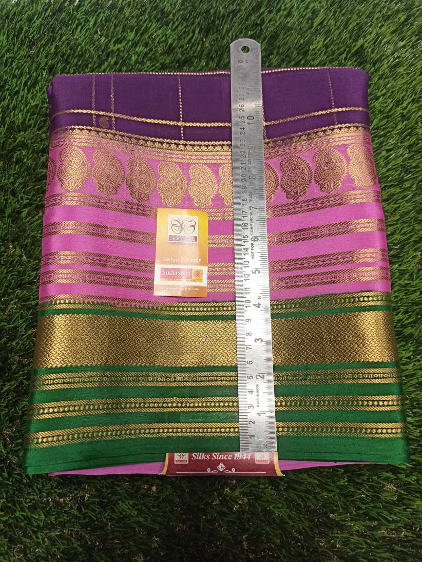 Pure Mysore Silk Saree.