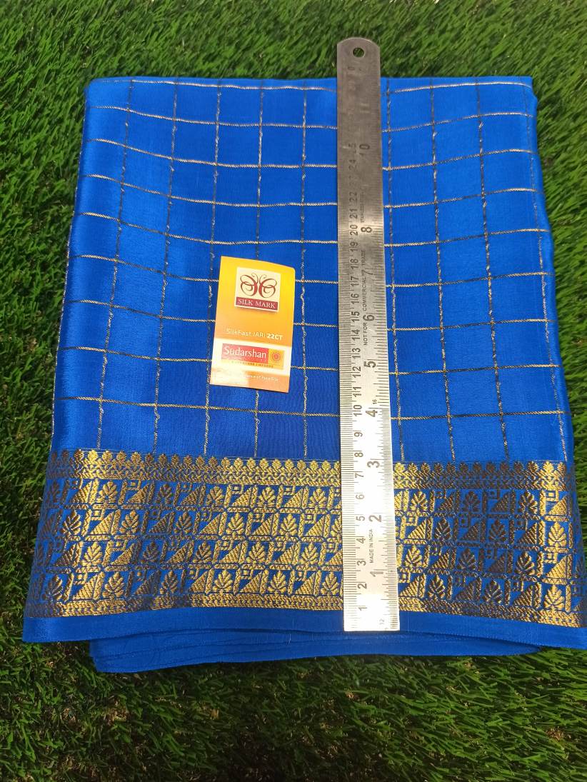 Pure Mysore Silk Saree.