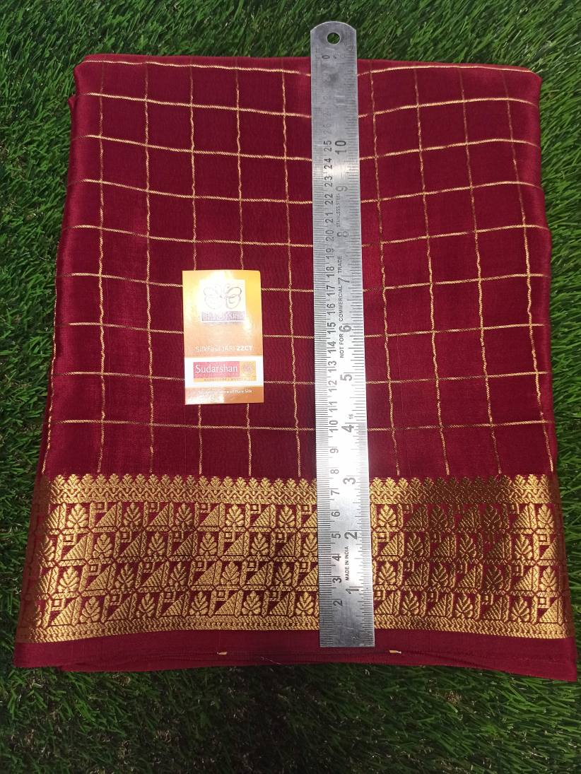 Pure Mysore Silk Saree.