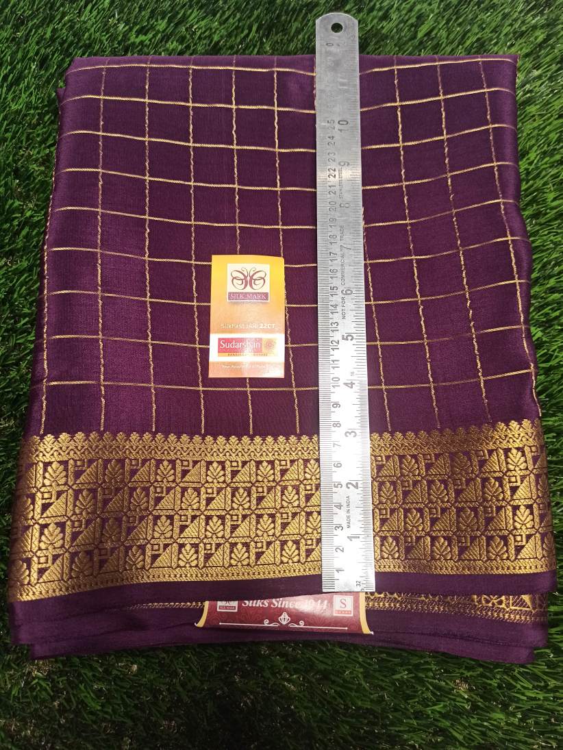 Pure Mysore Silk Saree.