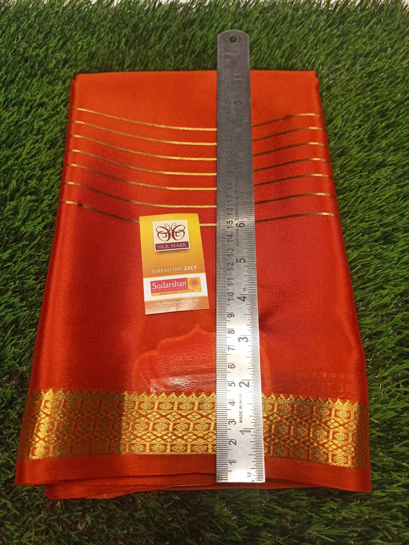 Pure Mysore Silk Saree (60 Grams )