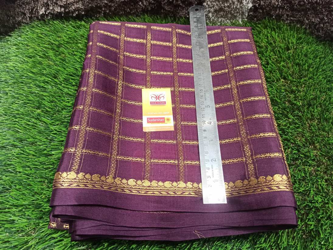 Pure Mysore Silk Saree.