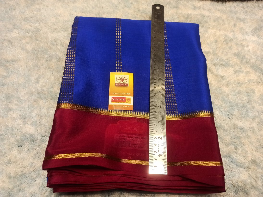 Pure Mysore Silk Saree.