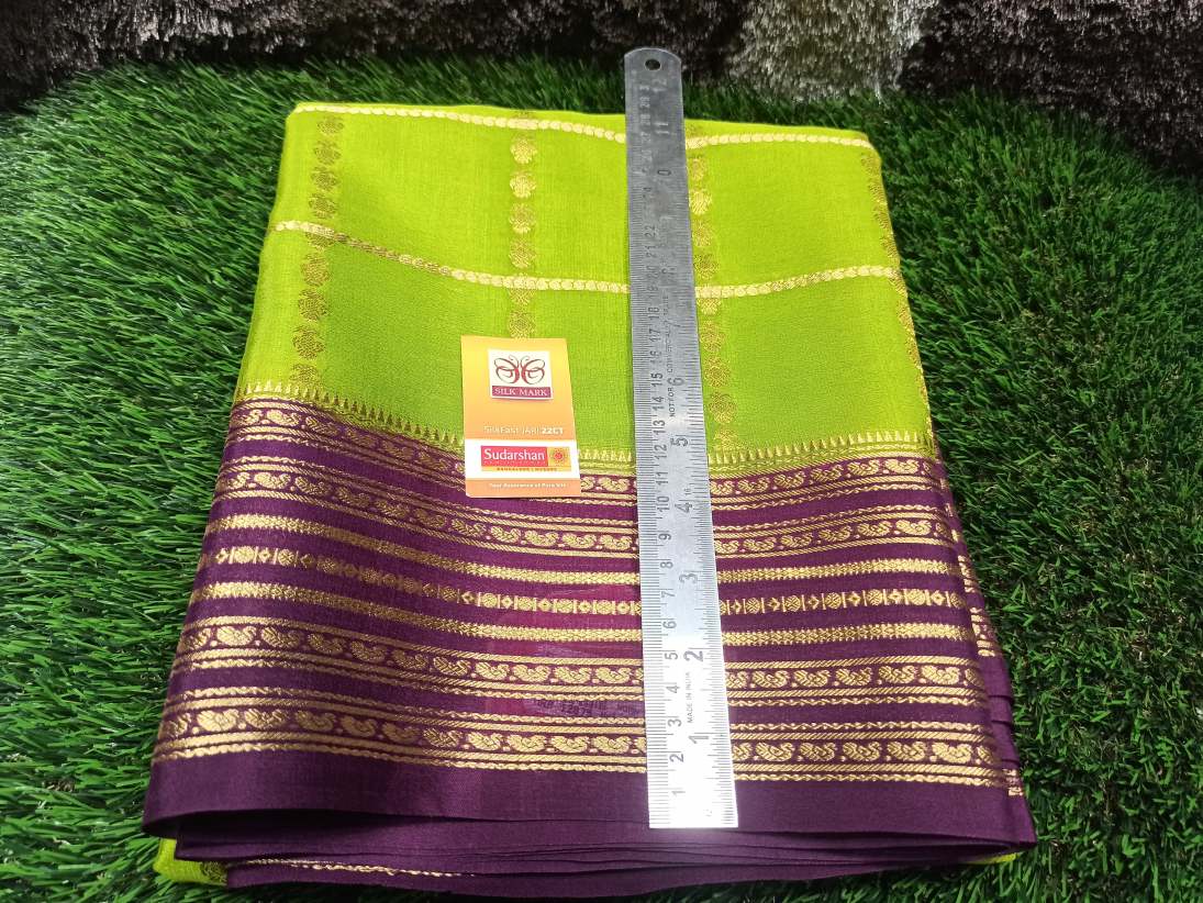 Pure Mysore Silk Saree.