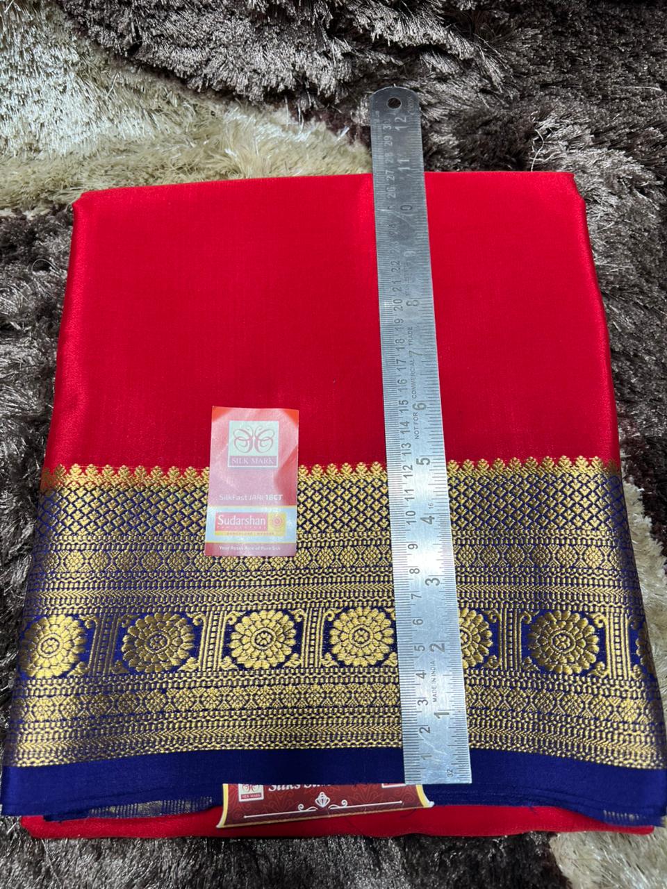 Pure Mysore Silk Saree.