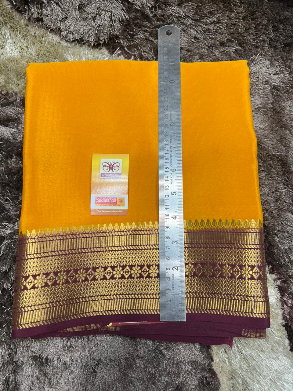 Pure Mysore Silk Saree.
