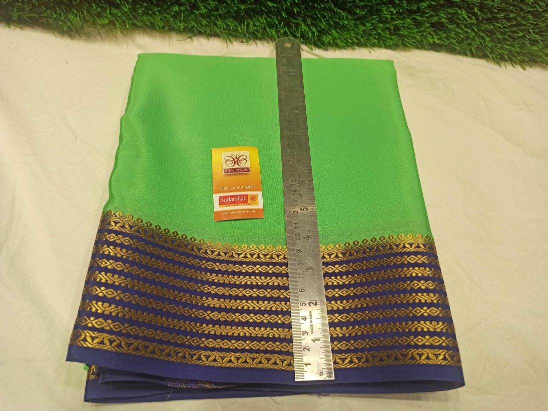 Pure Mysore Silk Saree.