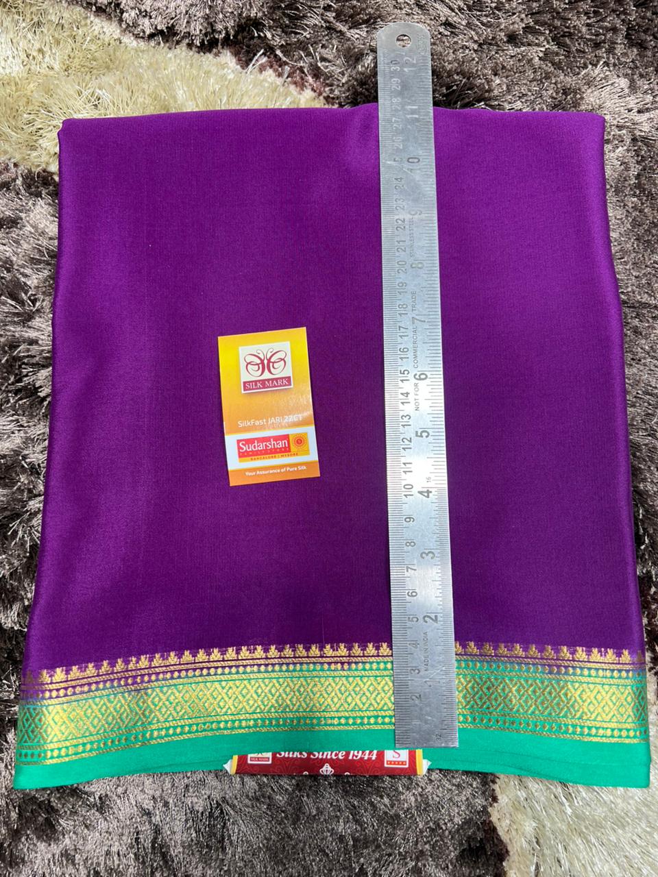 Pure Mysore Silk Saree.