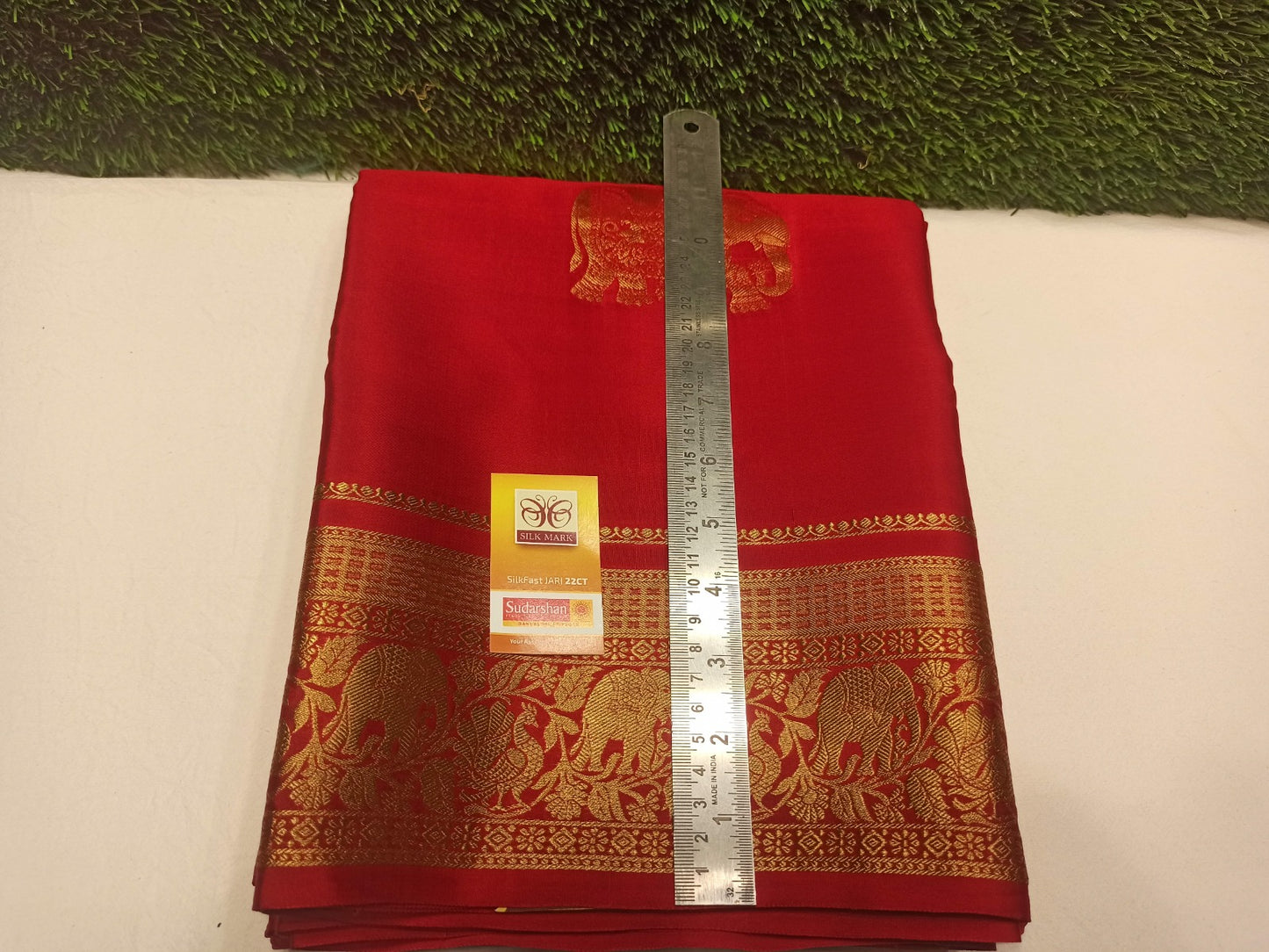Pure Mysore Silk Saree.