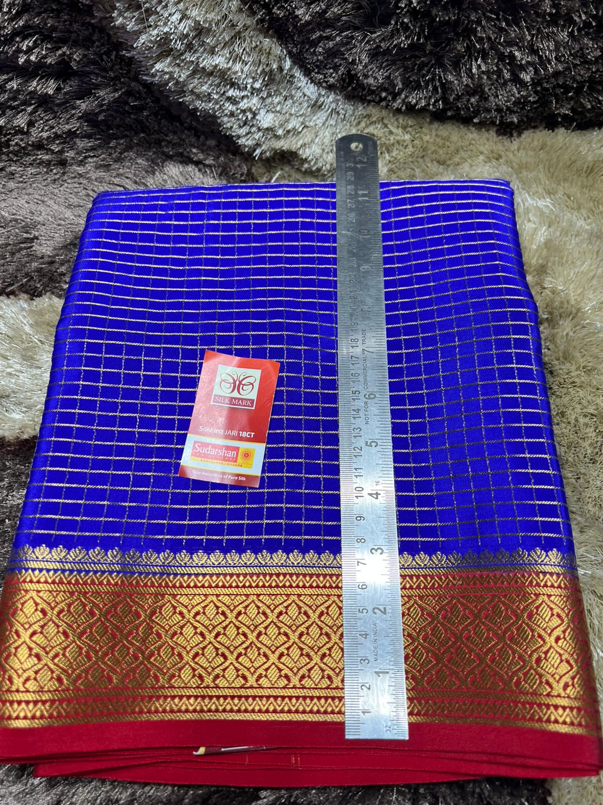 Pure Mysore Silk Saree.