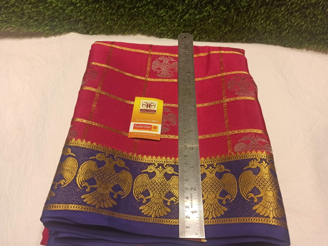 Pure Mysore Silk Saree.