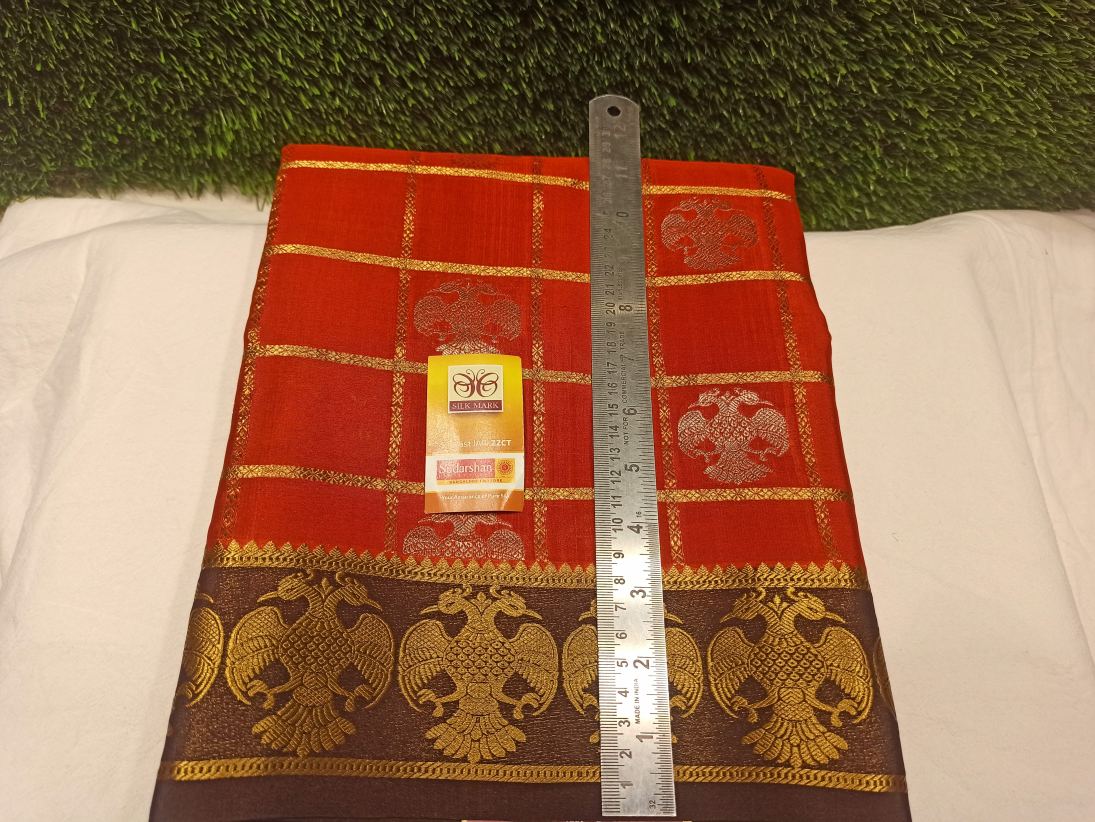 Pure Mysore Silk Saree.