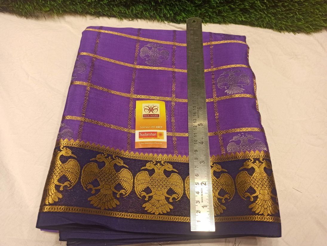 Pure Mysore Silk Saree.