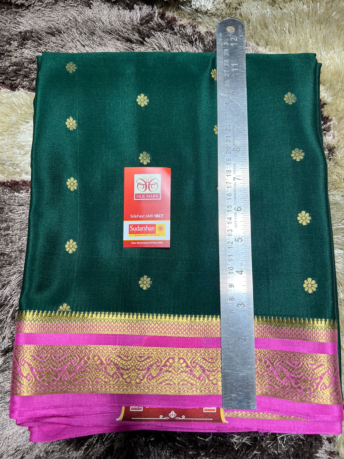 Pure Mysore Silk Saree.