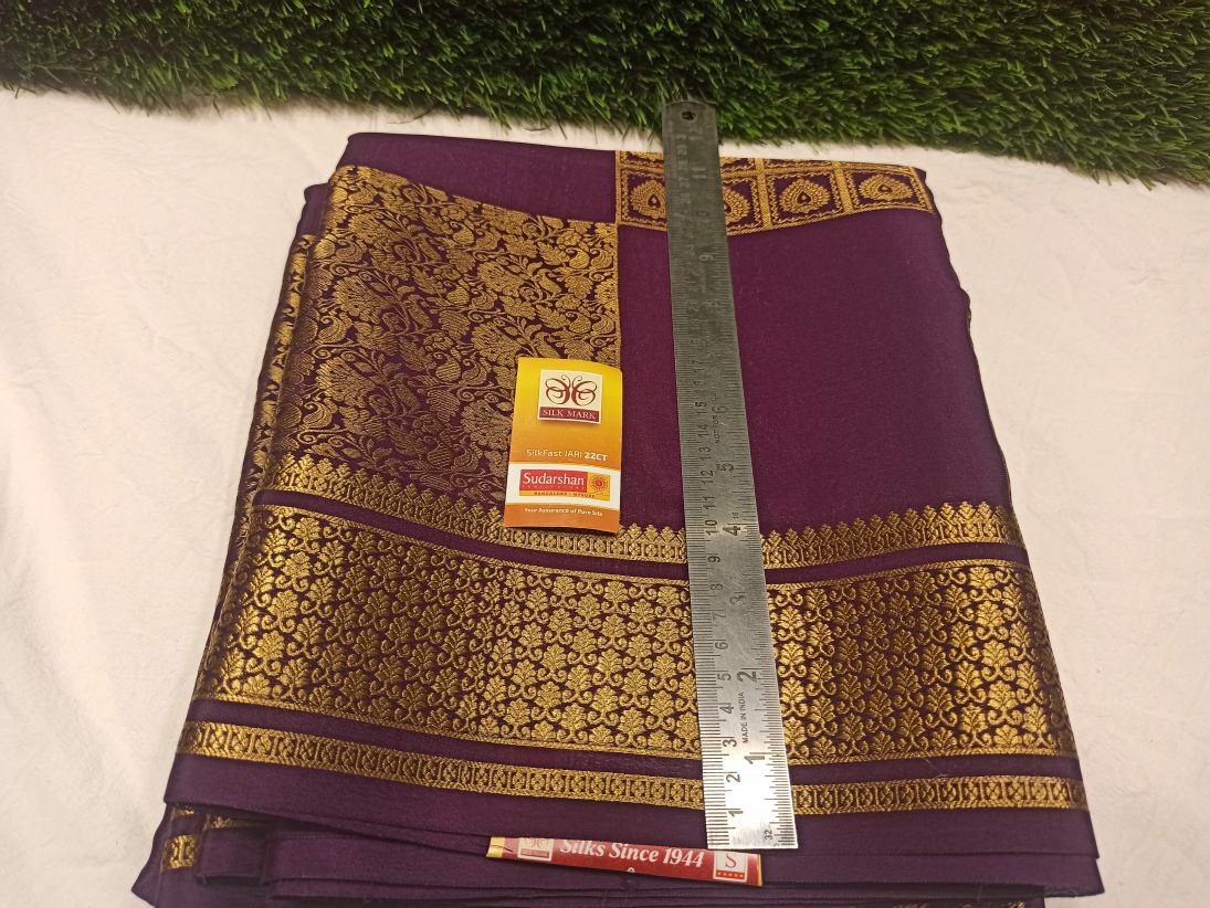 Pure Mysore Silk Saree.