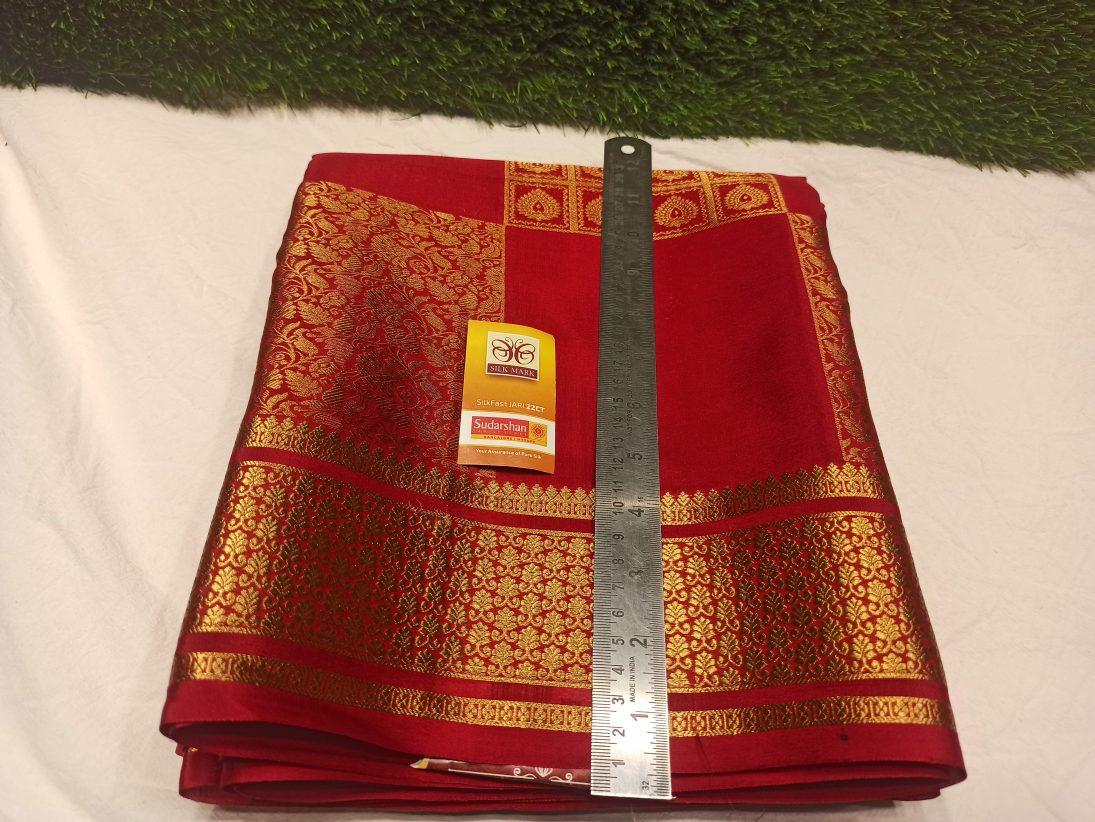 Pure Mysore Silk Saree.