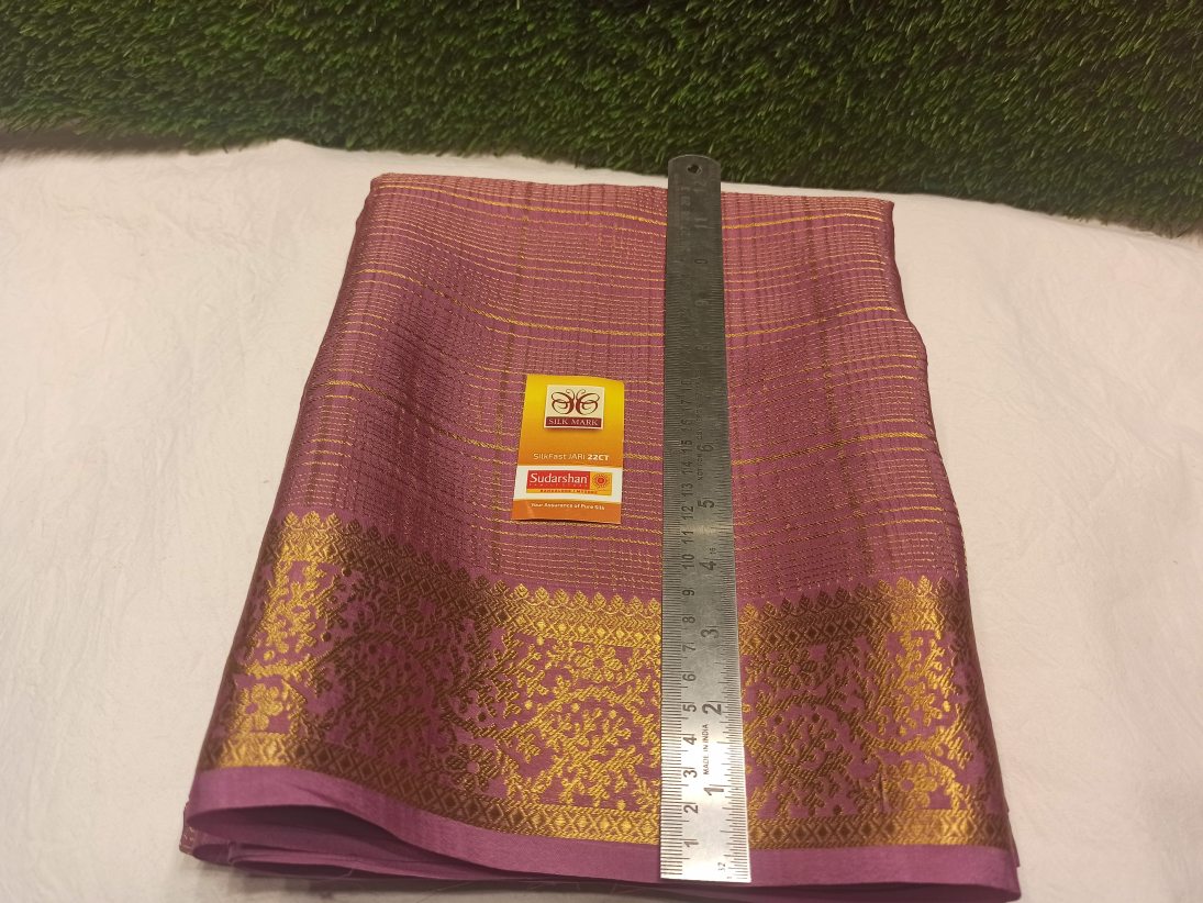 Pure Mysore Silk Saree.