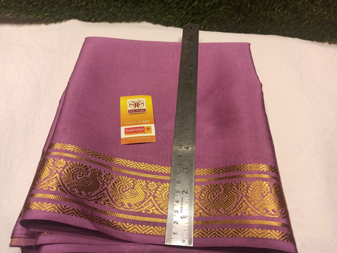 Pure Mysore Silk Saree.